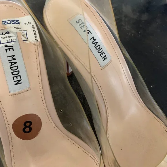 Clear Pumps - Steve Madden - Picture 2 of 7